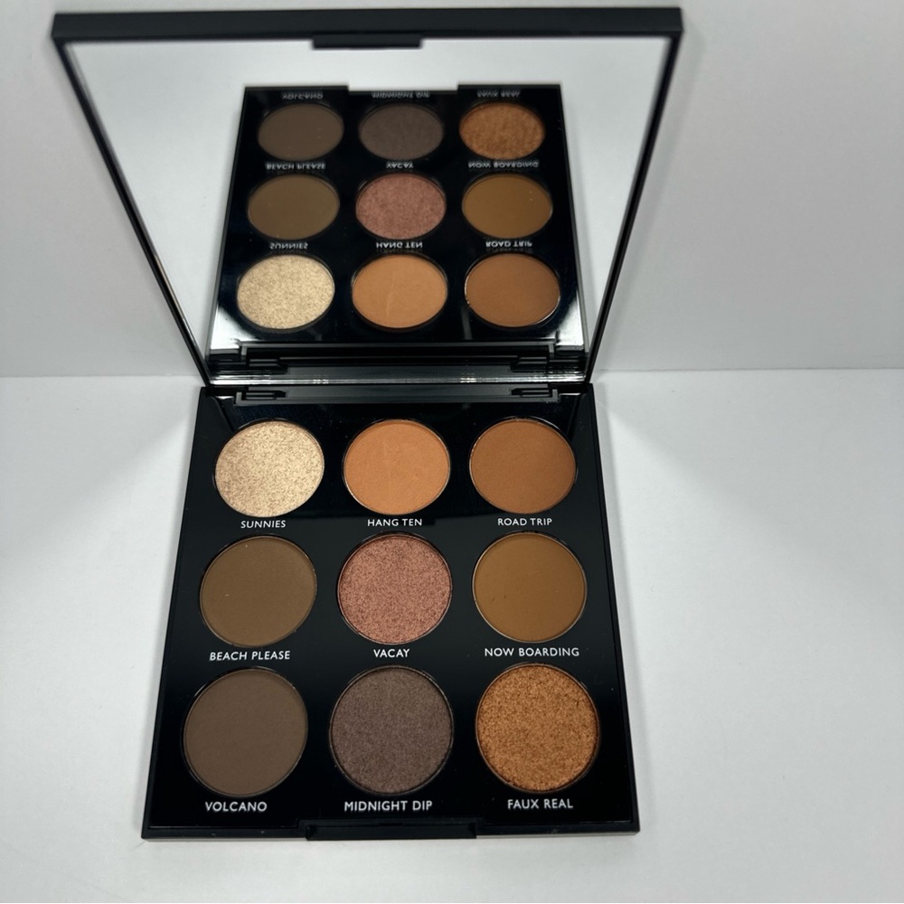 Morphe Neutral Brown & Gold 9-Shade Eyeshadow Palette - Picture 3 of 8